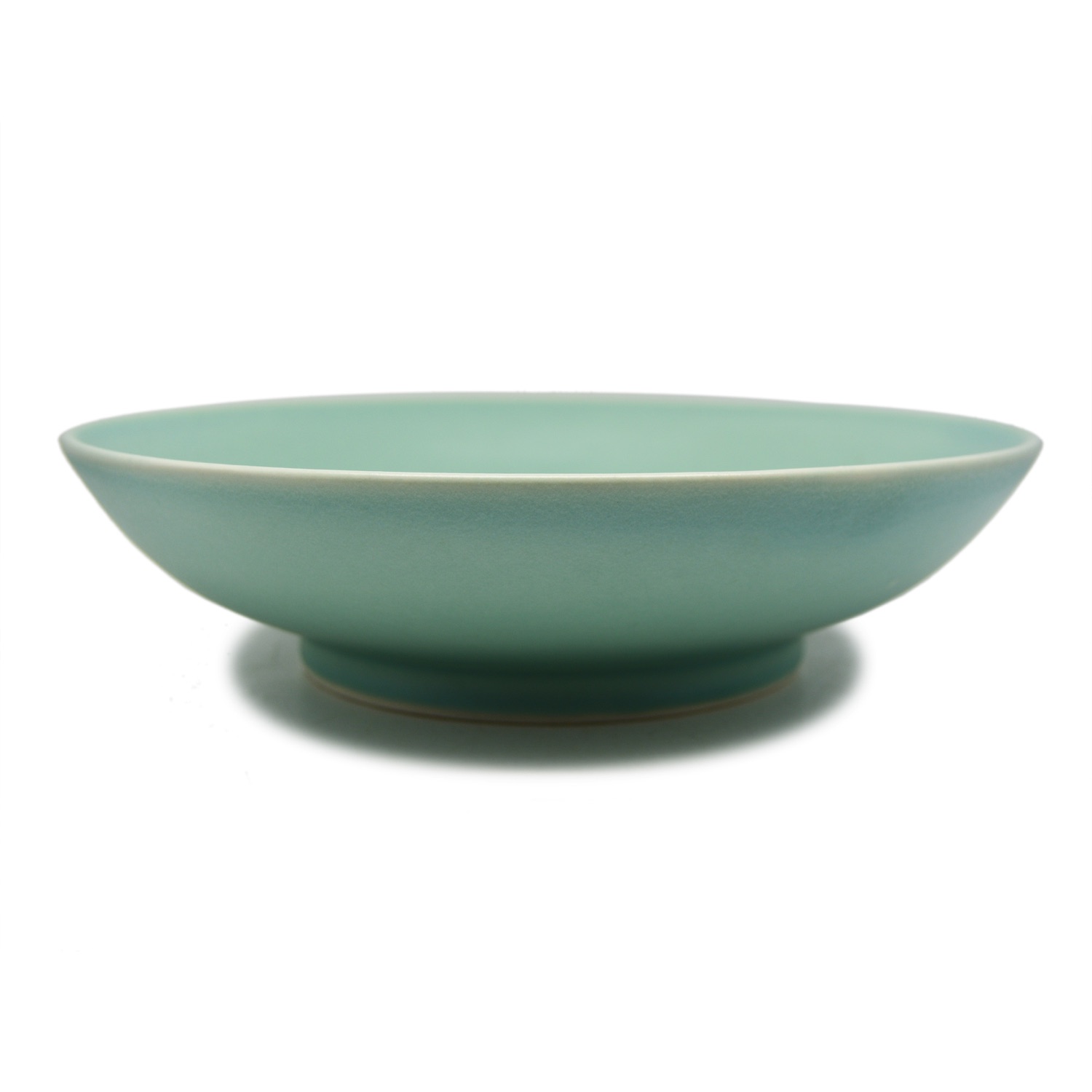 Đĩa Tròn Sâu Lòng Có xoáy D25 - Men 0032