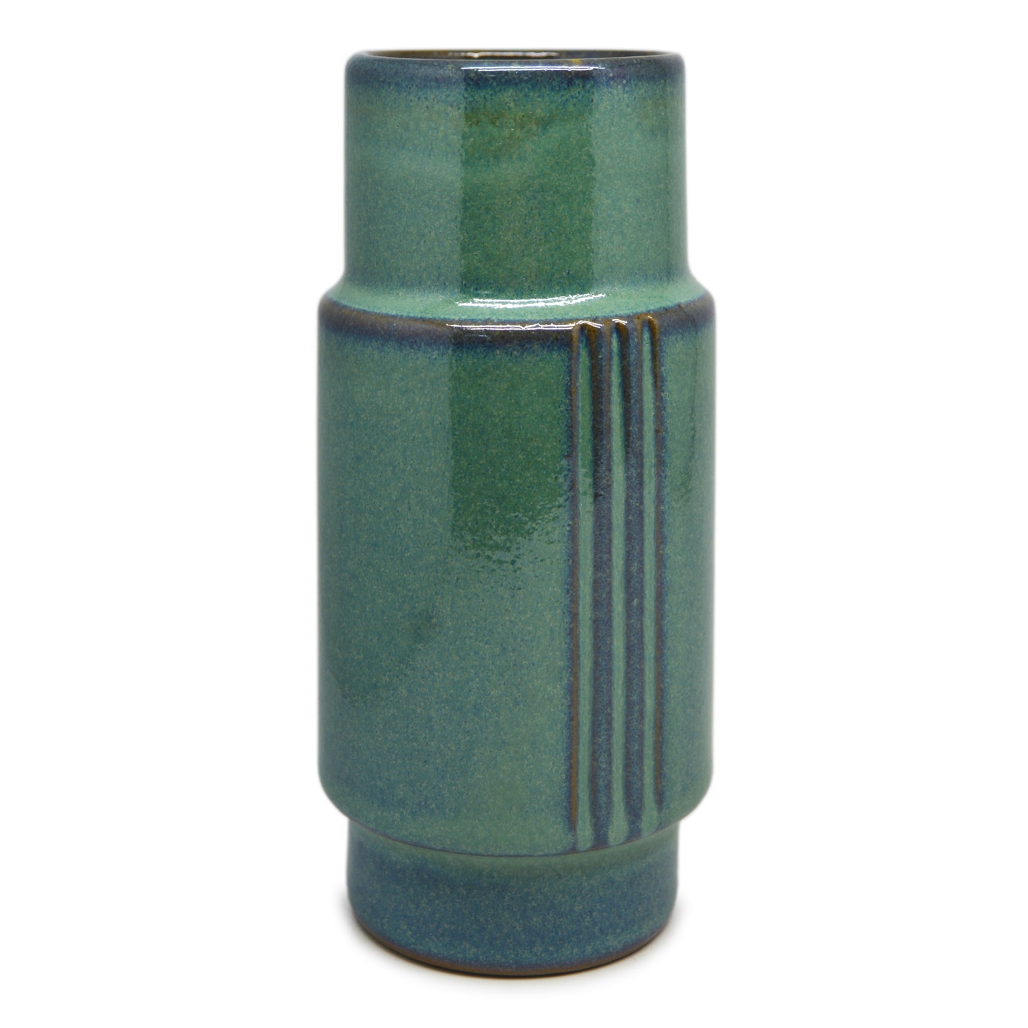 Lọ hoa Zen Trụ S2 - Men 0005 Sành