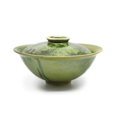 Asia salad bowl D17 with Lid - 0014