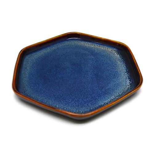 Đĩa Lục Giác Bo Góc S2 - Men 8094