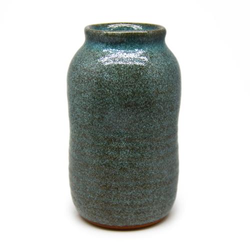 Lọ Hoa Vuông Đất Sành - Men 0022